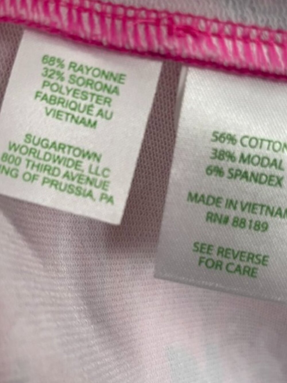 NWT-Lilly Pulitzer Leona UPF 50+ Leona Zip-up, Size small - Picture 4 of 4